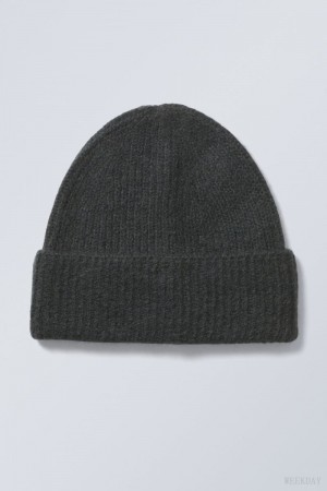 Weekday Pow Beanie Charecoal | GEUP1350