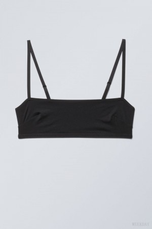 Weekday Soul Soft Bra Melltartó Fekete | KCAE4502