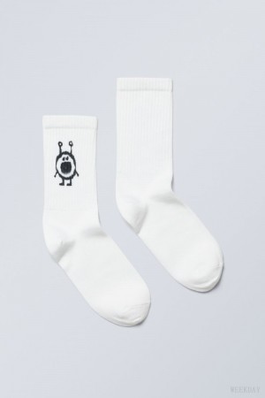 Weekday Sport Printed Socks Mini Tubbie | IGMY5022