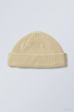 Weekday Stan Beanie Bézs | YMIP0332