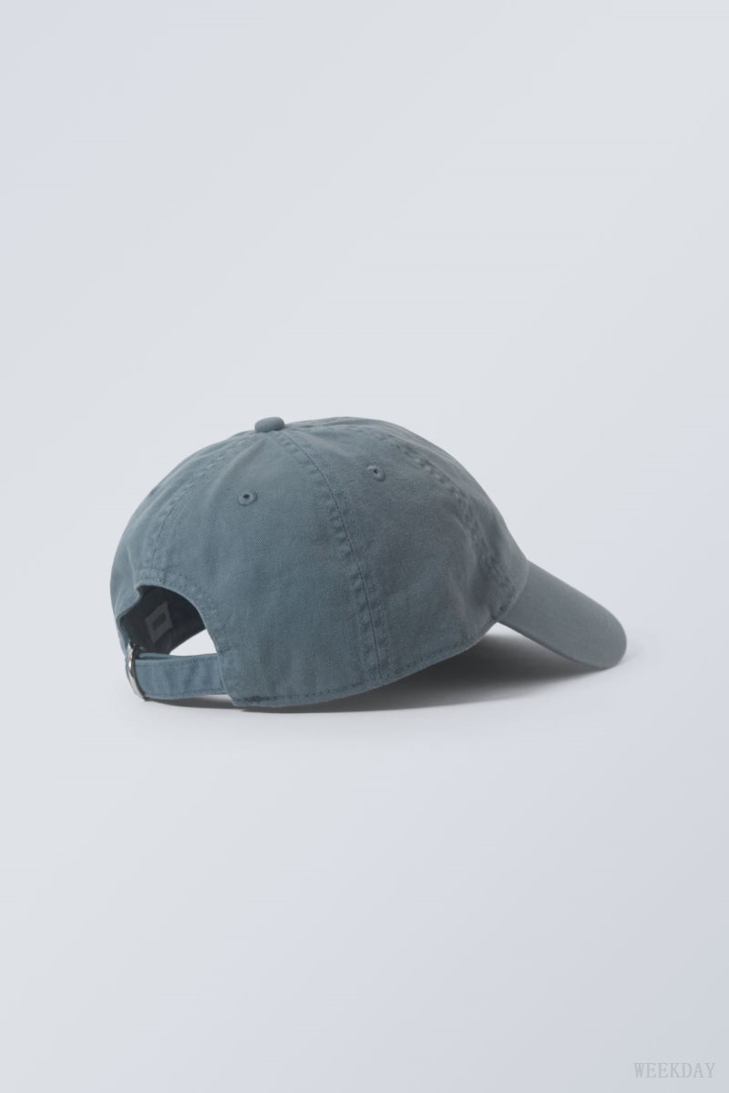 Weekday Essential Washed Cap Kék | TSEQ9250