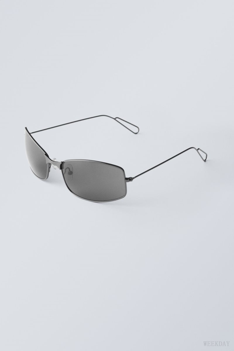 Weekday Flash Sunglasses Fekete | CUIC8030