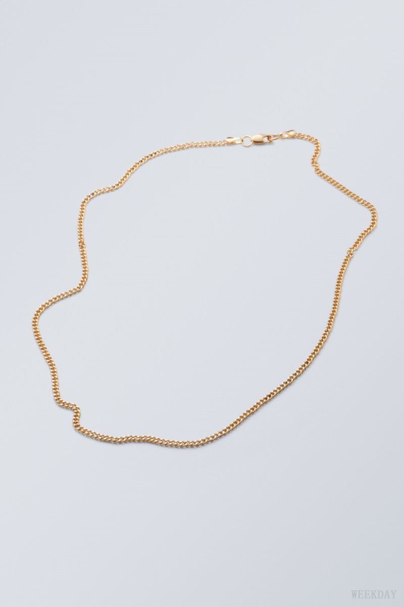 Weekday John Necklace Arany | TSBZ3469