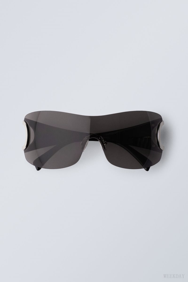 Weekday Motion Sunglasses Fekete | EYNB5841