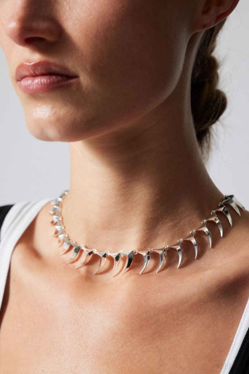 Weekday Slay Necklace Titán | FRGH8096