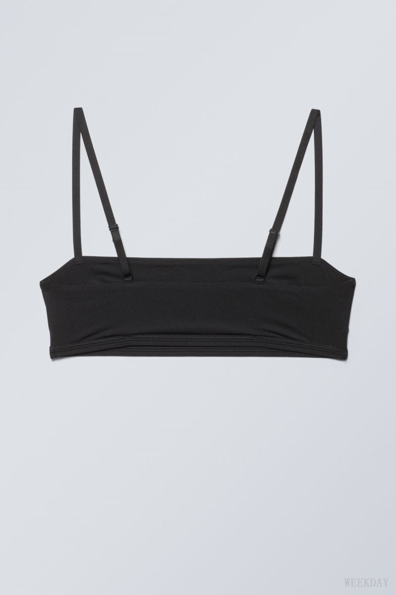 Weekday Soul Soft Bra Melltartó Fekete | KCAE4502