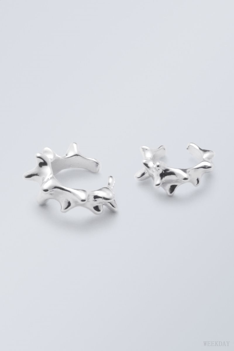 Weekday Spike Earcuffs Titán | JTQD4796