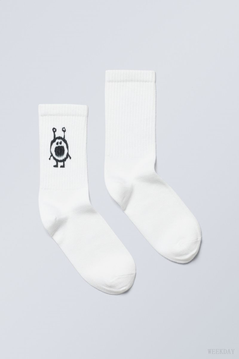 Weekday Sport Printed Socks Mini Tubbie | IGMY5022