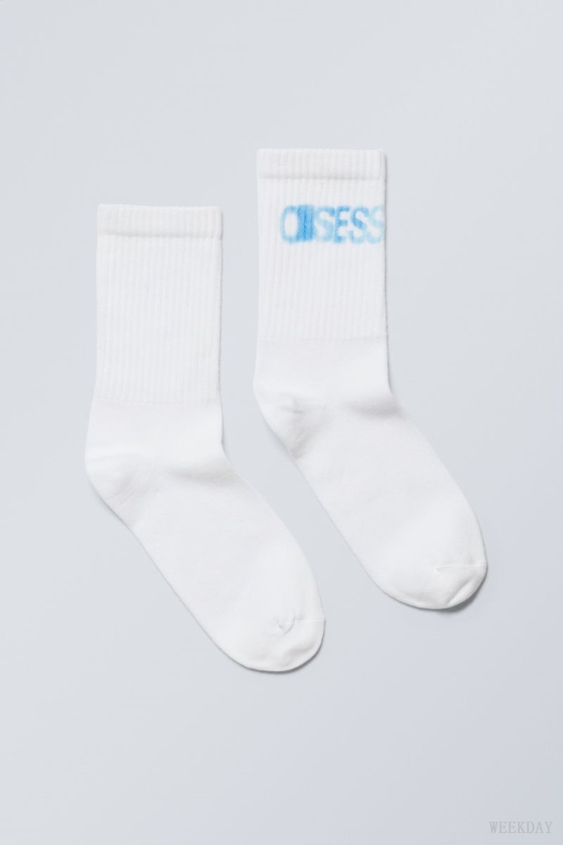 Weekday Sport Printed Socks Obsess | UBJK0039