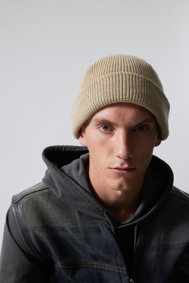 Weekday Stan Beanie Bézs | THKE7863