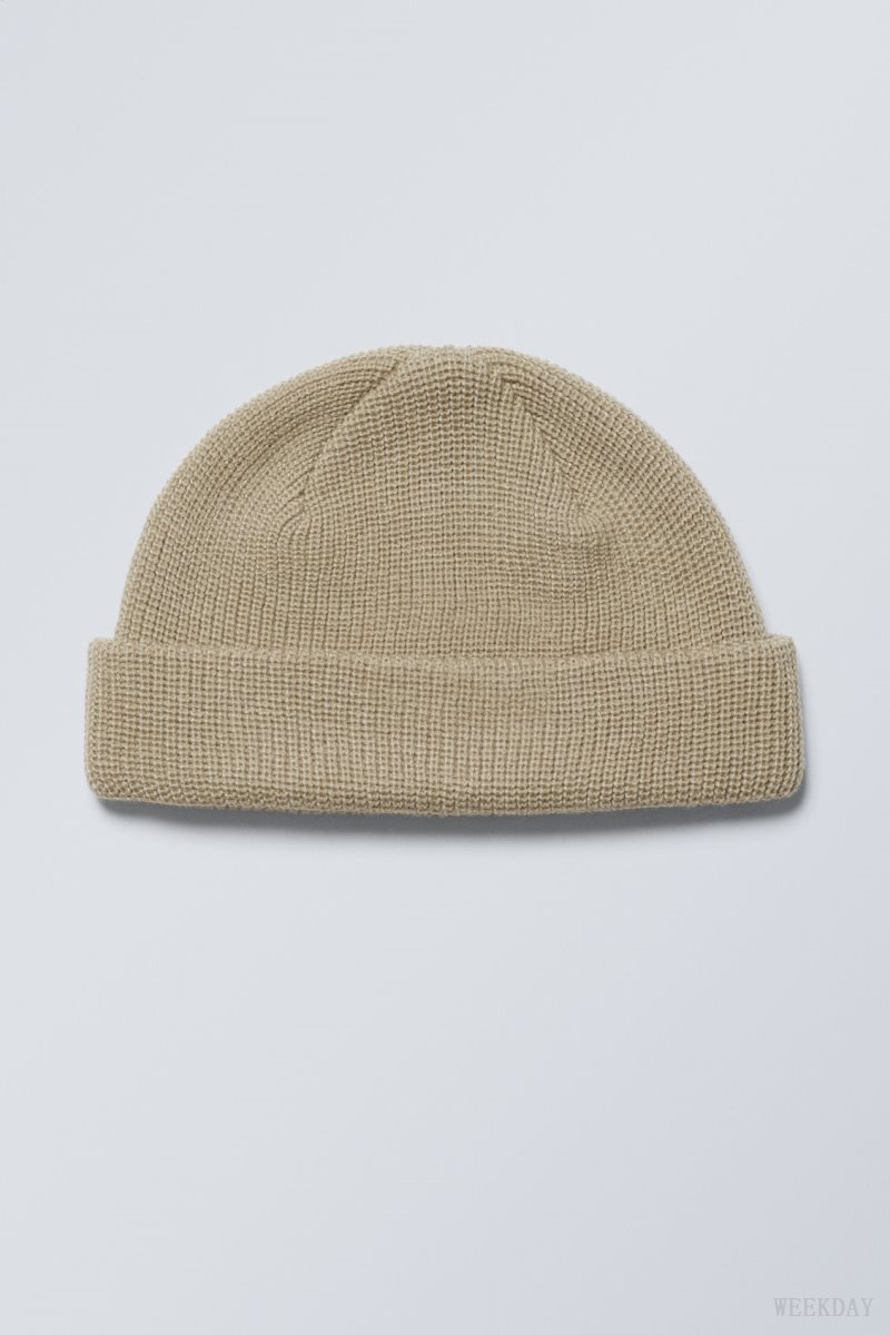 Weekday Stan Beanie Bézs | THKE7863