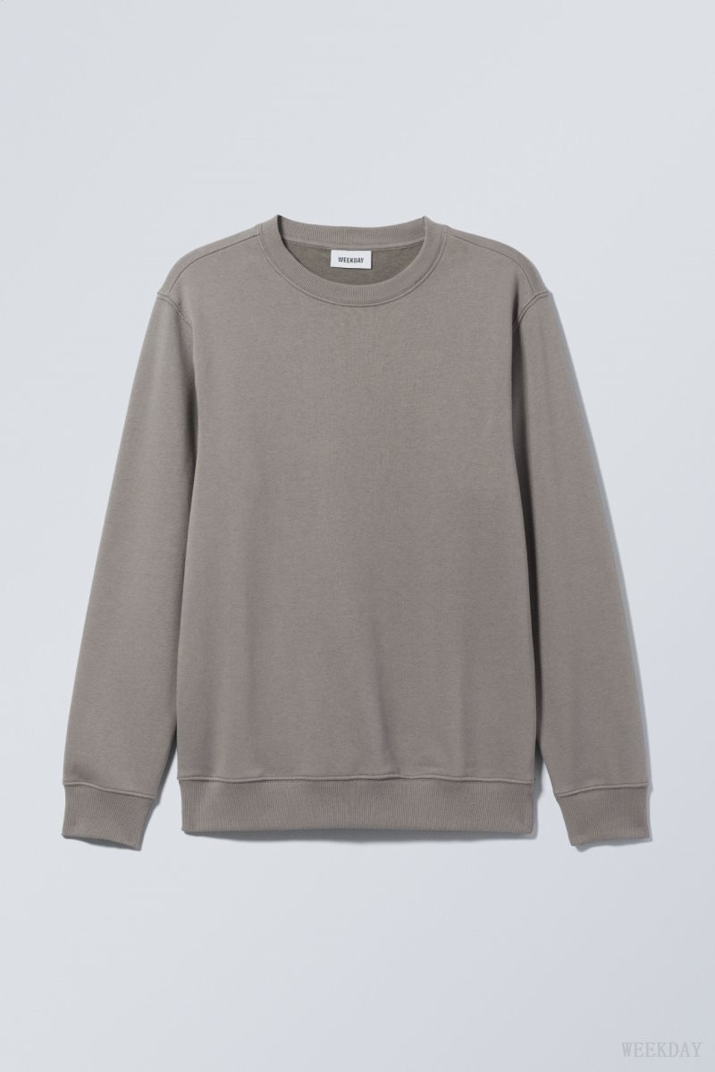 Weekday Standard Midweight Sweatshirt Szürke | QLDL1721