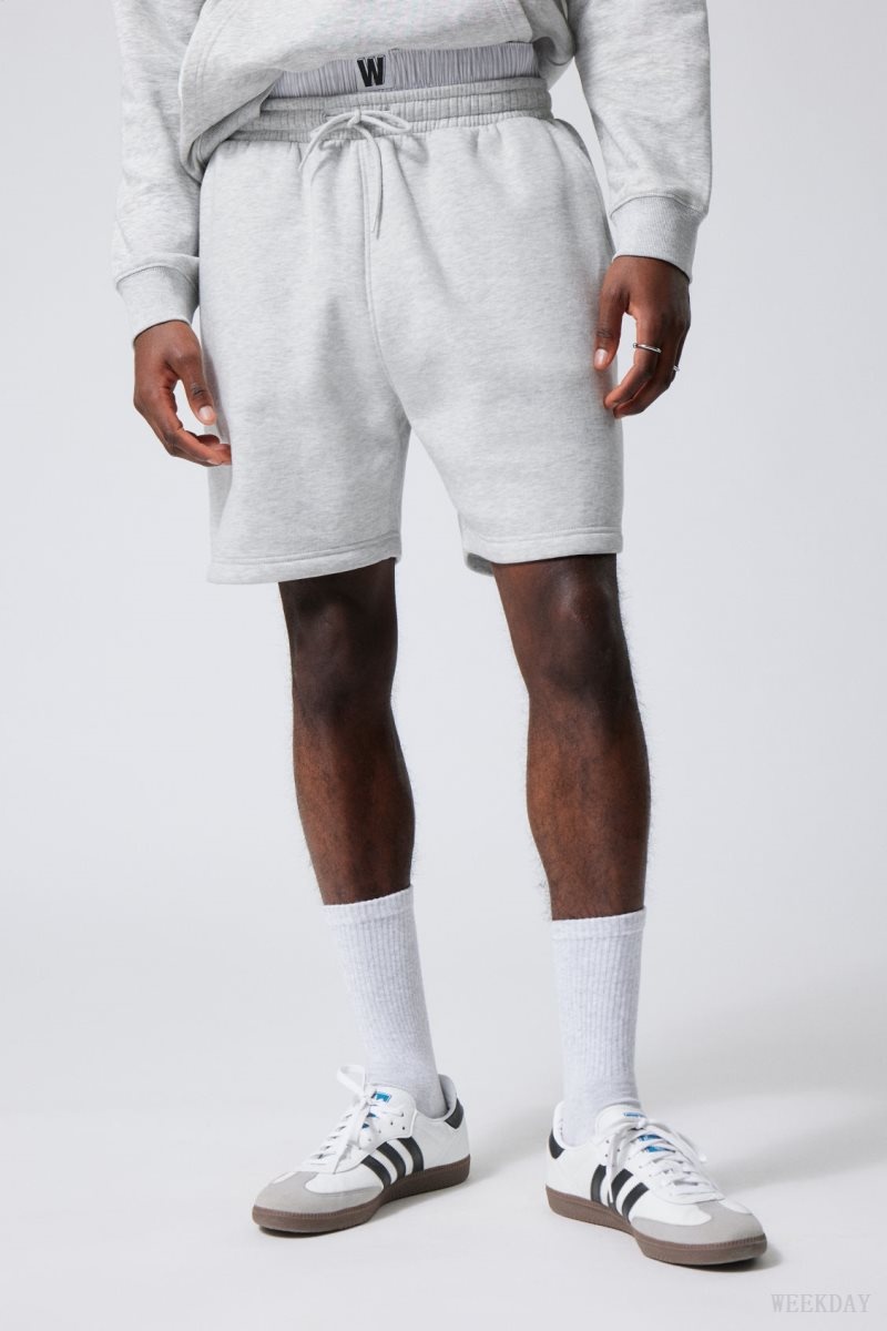 Weekday Standard Sweatshorts Szürke | MOVX1086